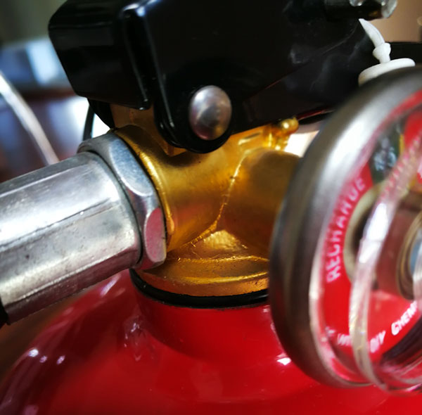 SAFEWAY DC01 Abc 6kg طفاية حريق CE المعتمدة باللون الأحمر سهلة الاستخدام 3